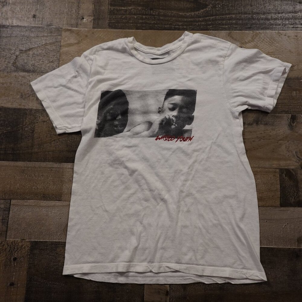 Smokers Only Wasted Youth Graphic‎ T-Shirt Small Streetwear Urban Skate Rare